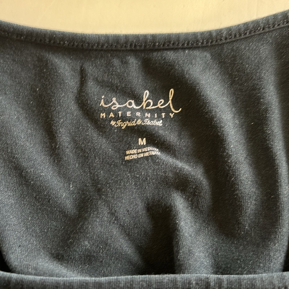 Isabel Maternity by Ingrid & Isabel Olive and Black Maternity Dresses - Picture 3 of 3
